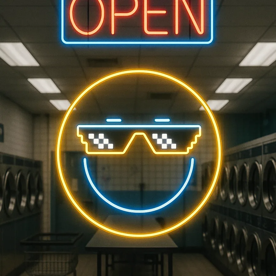 Open sign
